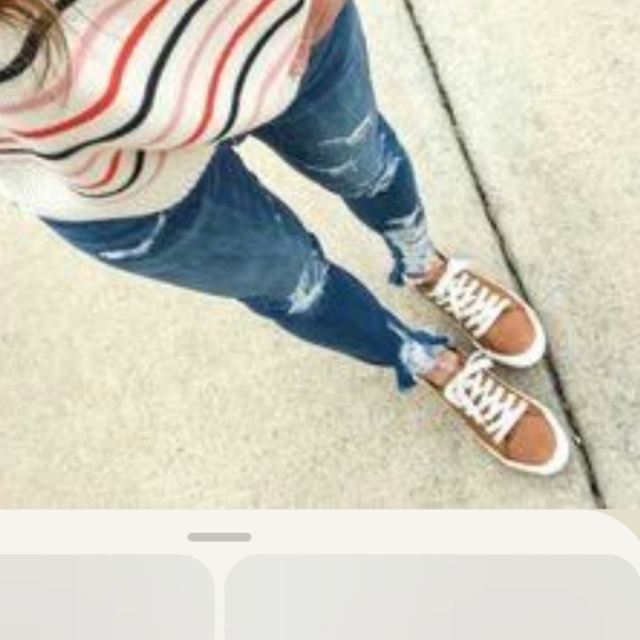 Universal Thread Sneakers Textured Weave Pattern Lace Up Dark Chestnut Caramel 9 - Picture 2 of 10